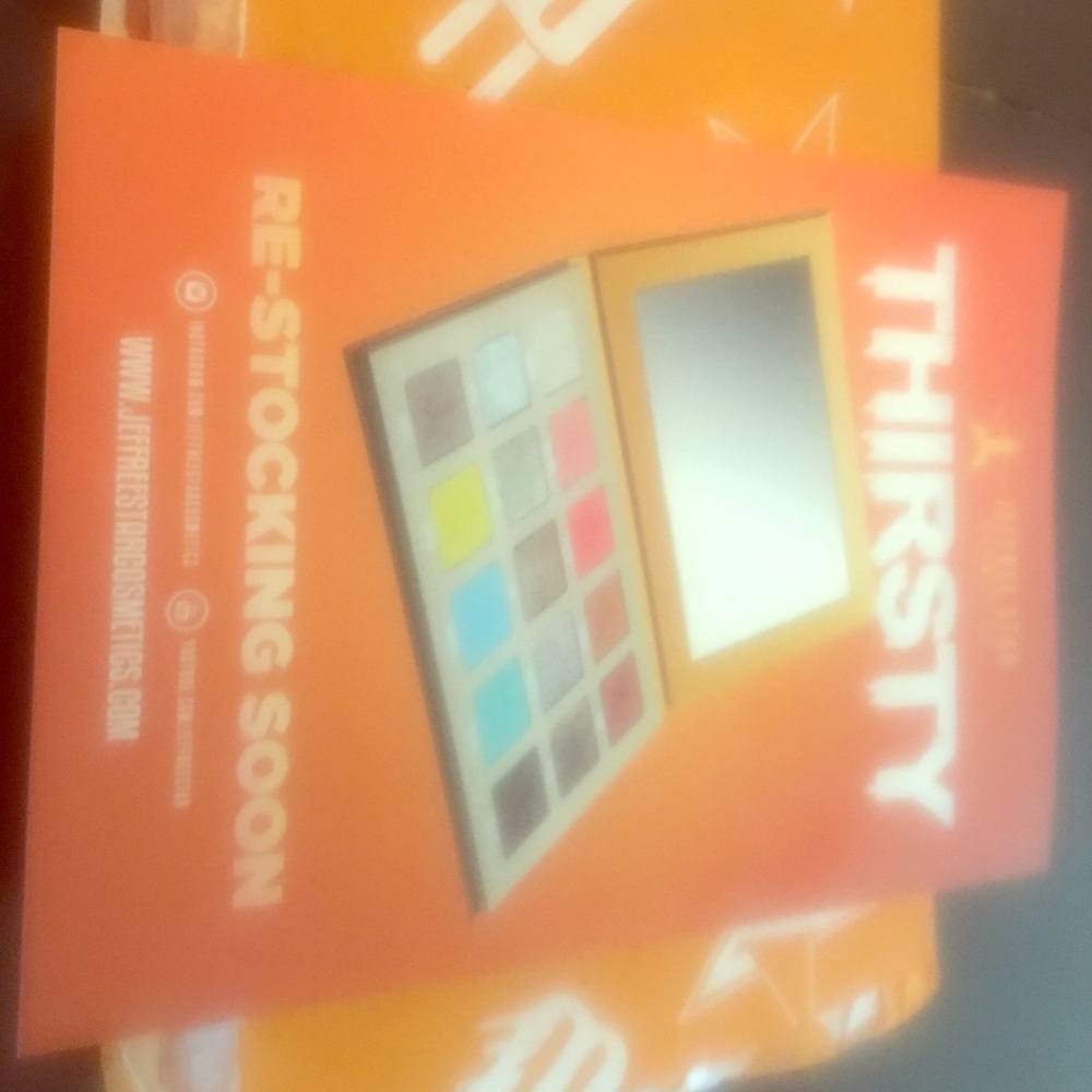 Jeffree Starr Thirsty Palette BRAND NEW